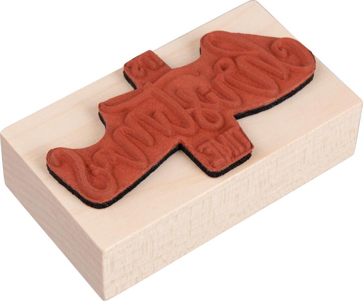 Actual product image Butterer Stamp "It's christmas time