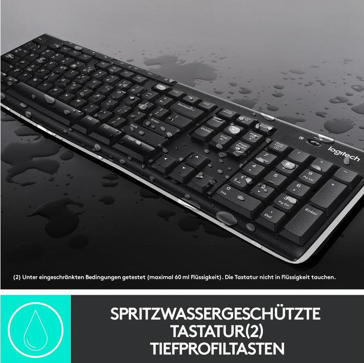 Image du produit Logitech Mk270 (ING. Int., Sans fil)