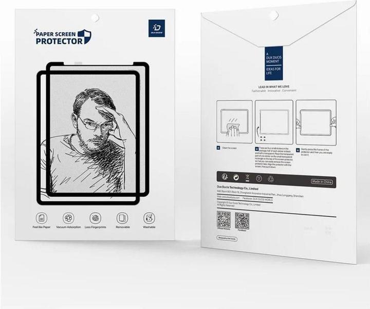 Productafbeelding Dux Ducis Naad Series Paperlike Film Schutzfolie (1 Stuk, Galaxy Tab S10+, S9+, S8+, S7+)