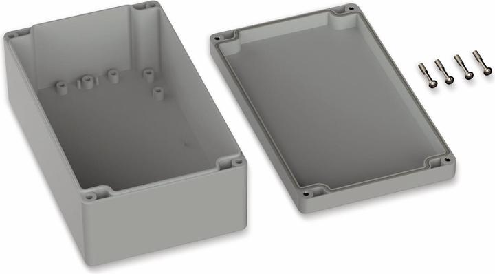 Produktbild Pollini POLLIN, Polycarbonat Gehäuse, 200 x 120 x 75 mm, IP66, Lichtgrau