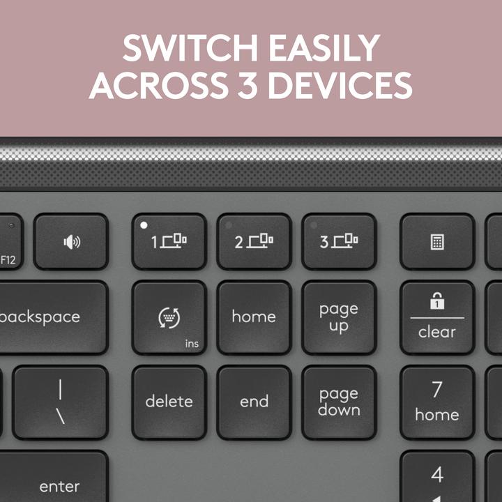 Produktbild Logitech K950 Signature Slim (CH, Kabellos)