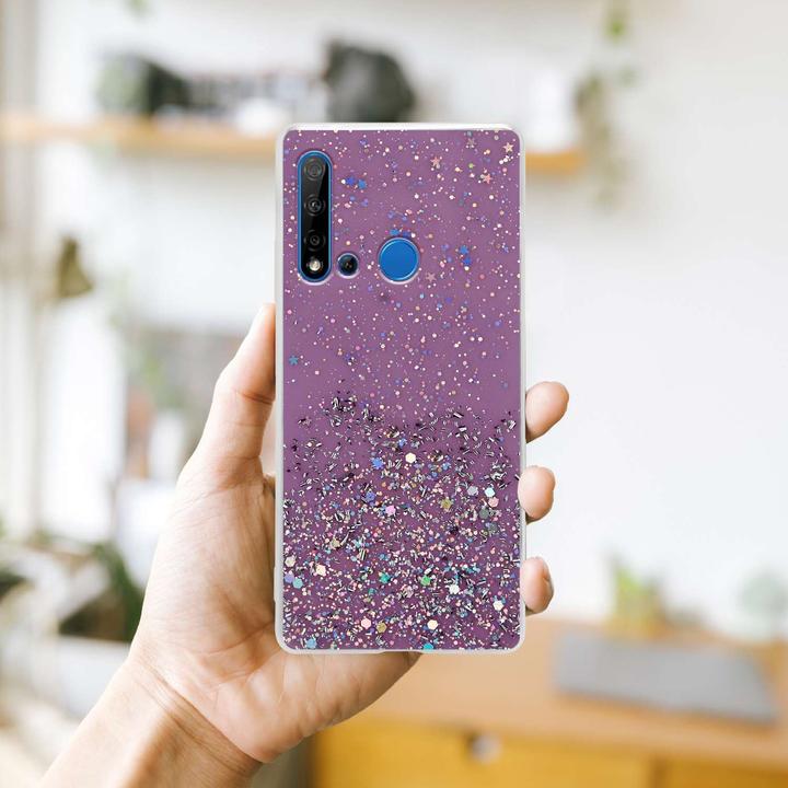 Immagine prodotto Cadorabo Copertura in TPU scintillante (Huawei Nova 5i, Huawei P20 Lite (2019))