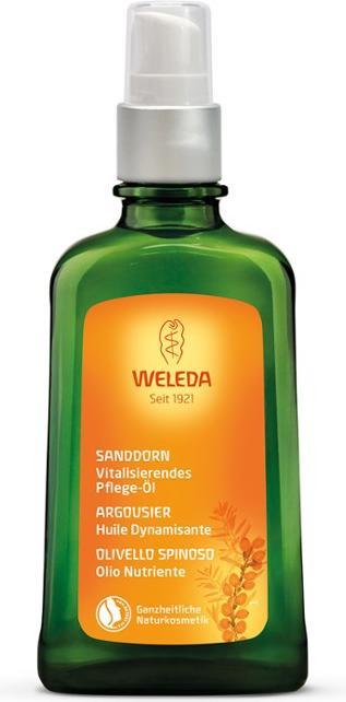 Actual product image Weleda Sanddorn Vitalizing Care Oil (Body oil, 100 ml)