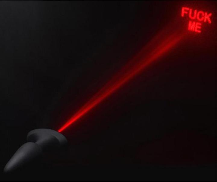 Image du produit XR Brands Laser Heart Small Anal Plug w/ Remote Control