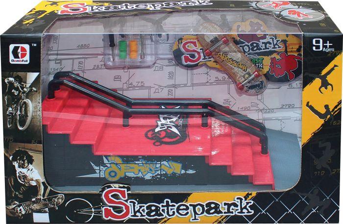 Produktbild MioMio Fingerskateboard-Park mit Zubehör