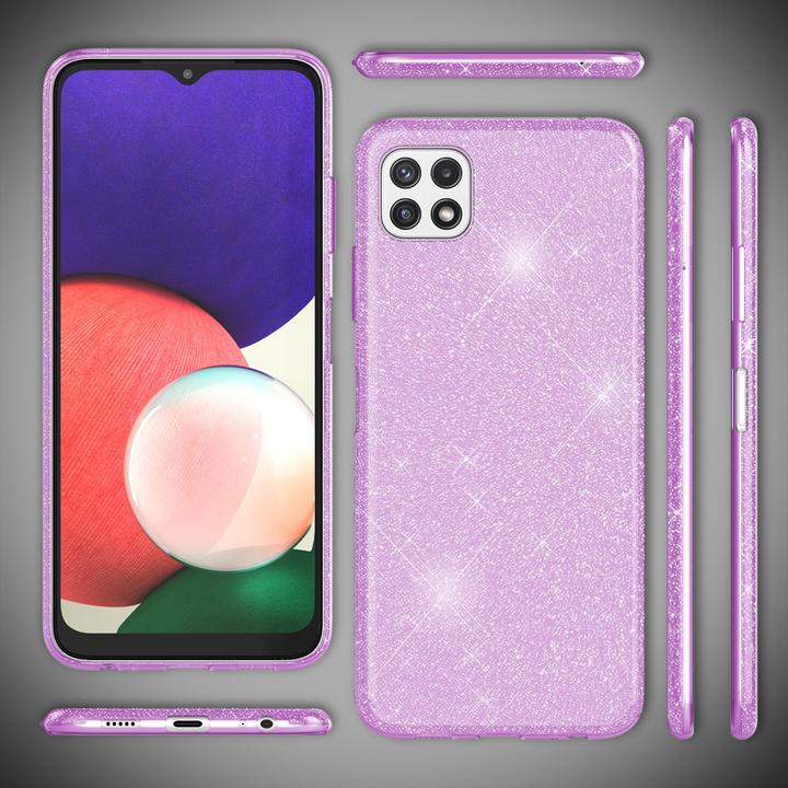 Actual product image Nalia Glitter mobile phone case (Samsung Galaxy A22 5G)