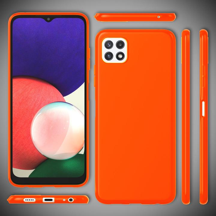 Immagine prodotto Nalia Custodia per cellulare in silicone al neon (Samsung Galaxy A22 5G)