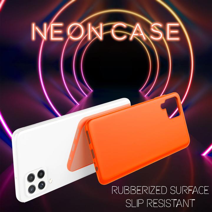 Actual product image Nalia Neon silicone mobile phone case (Samsung Galaxy A22)