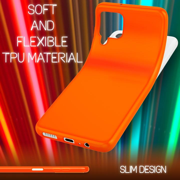 Actual product image Nalia Neon silicone mobile phone case (Samsung Galaxy A22)