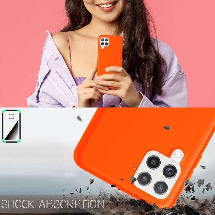 Actual product image Nalia Neon silicone mobile phone case (Samsung Galaxy A22)