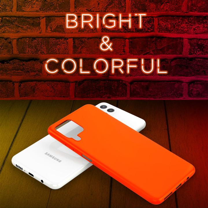 Actual product image Nalia Neon silicone mobile phone case (Samsung Galaxy A22)