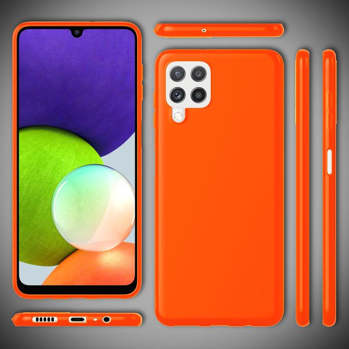 Actual product image Nalia Neon silicone mobile phone case (Samsung Galaxy A22)