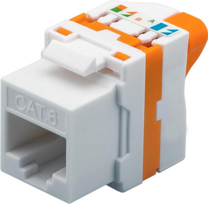 Immagine prodotto Techly CAT 6 KeyStone RJ45 Jack UTP (Modulo Keystone)