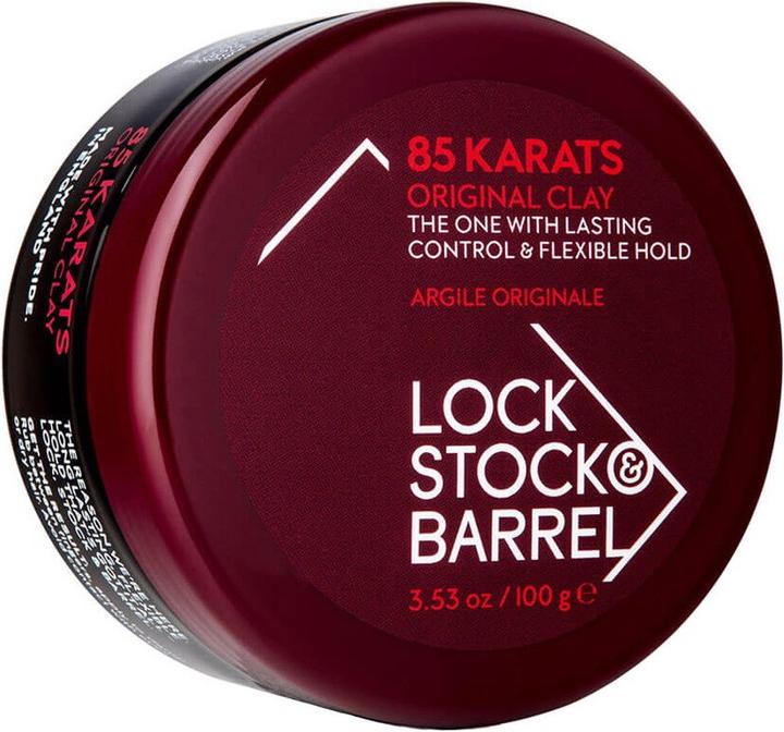 Produktbild Lock Stock & Barrel 85 Karats Original Clay - FormgebendeMasse für Definition und Volumen (Haarwachs)