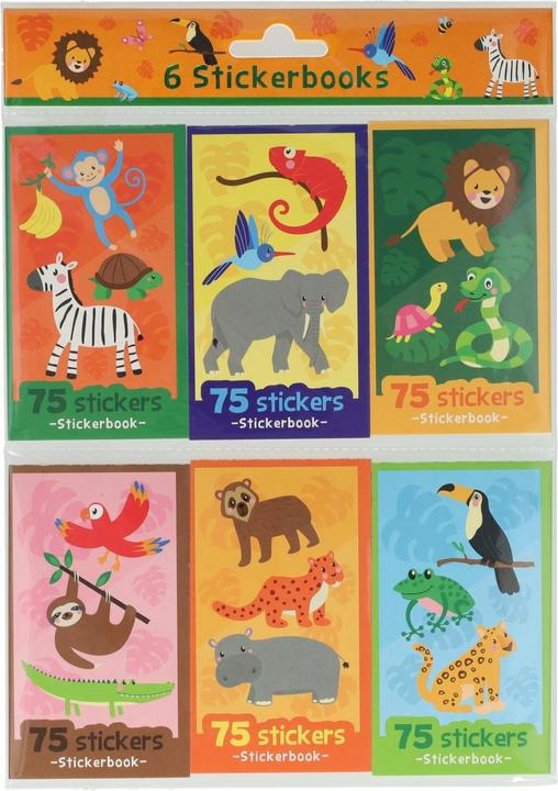 Actual product image Wins Holland Wild animal handout booklet stickers, 6 pcs.