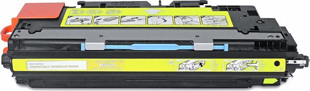 Produktbild Inkadoo Toner kompatibel zu HP Q2672A / 309A Toner, gelb Gelb (Y)