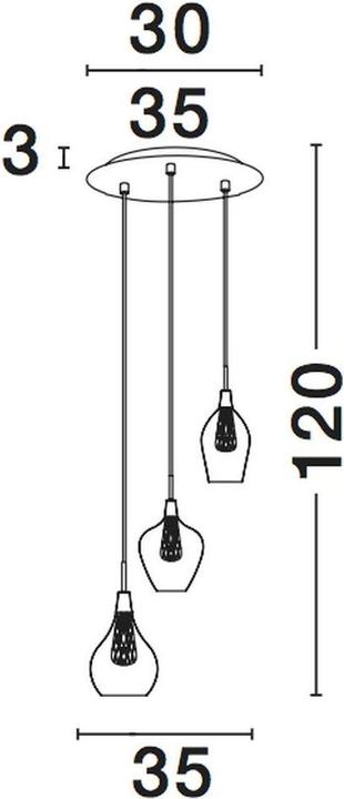 Produktbild Nova Luce Filo (G9)