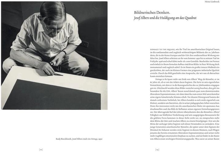 Image du produit Josef Albers (Allemand, Heinz Liesbrock, Vincent Broqua, Fritz Horstman, Gottfried Boehm, Ingo Offermanns, 2022)