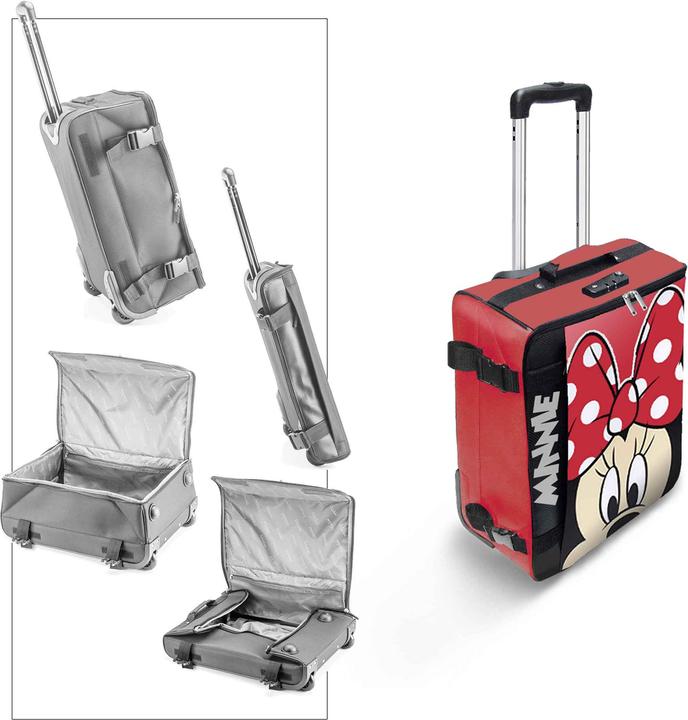 Immagine prodotto Karactermania Foldable Cabin Suitcase Curious