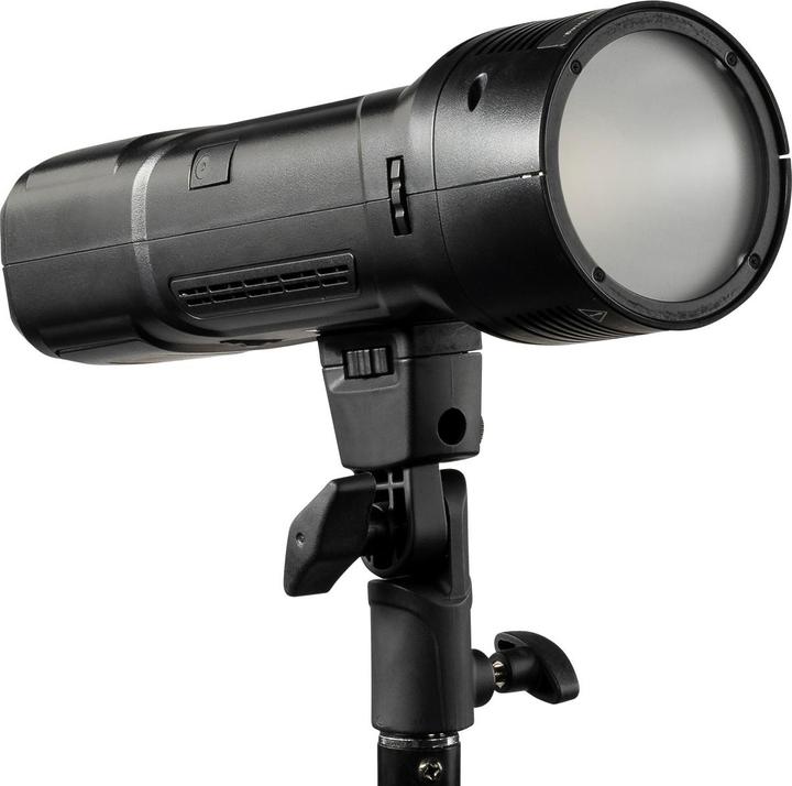 Walimex pro Flash da studio a batteria Mover 200 TTL (200 W, Testa flash)