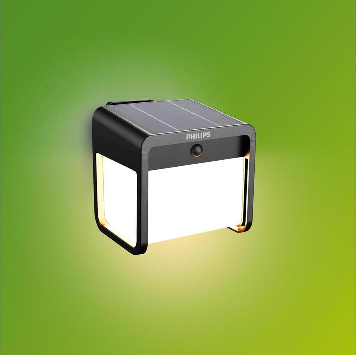 Actual product image Philips Outdoor Ultra Efficient Solar Ezra (250 lm, IP44)