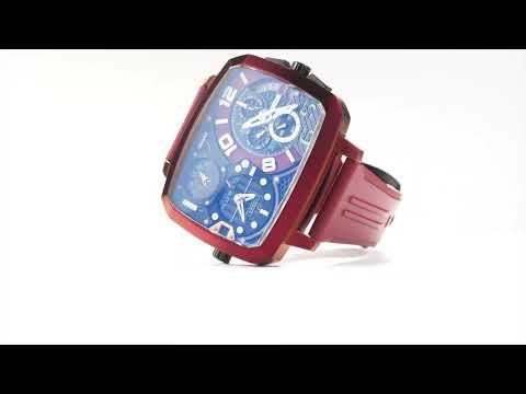 Produktbild Nubeo NB-6084-02 Herrenuhr Odyssey Triple Time-Zone Limited 58mm 5ATM (Chronograph)