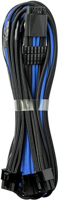 CableMod RT-Series Pro ModMesh 12VHPWR auf 3x PCI-e Kabel für ASUS/Seasonic - 60cm, schwarz/blau
