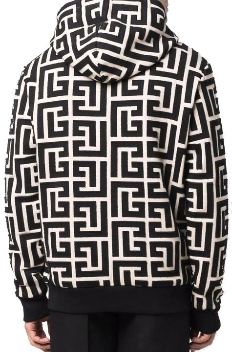 Produktbild Balmain Monogrammed Hooded Sweatshirt (S)