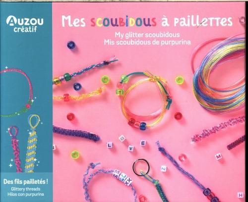 Immagine prodotto Auzou France Mes scoubidous à paillettes (Francese, Guesné Maud, 2024)