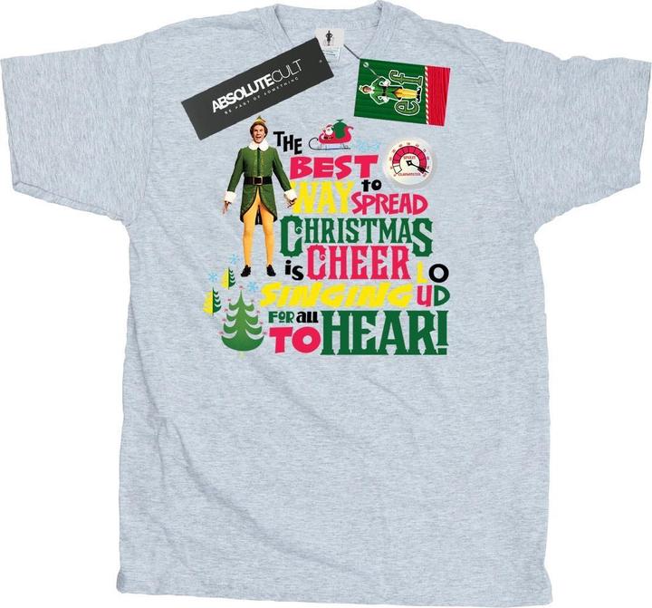 Produktbild Elf Christmas Cheer TShirt (XL)