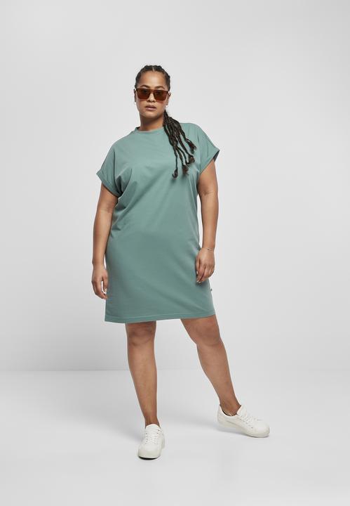 Produktbild Urban Classics Ladies Organic Cotton Cut On Sleeve Tee Dress (4XL)