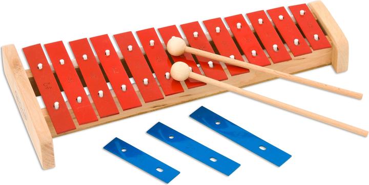 Immagine prodotto Betzold Musik Set di gruppo alto - 8 rintocchi (Metallofono)