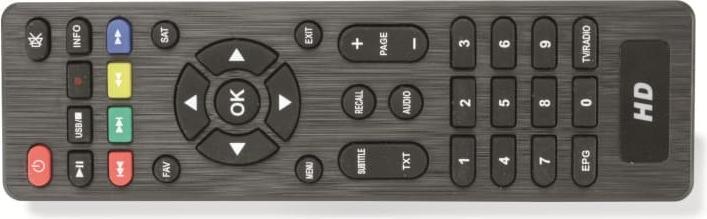 Produktbild Opticum RED Ersatzfernbedienung für AX 300Plus/AX 300Mini (Gerätespezifische Fernbedienung)