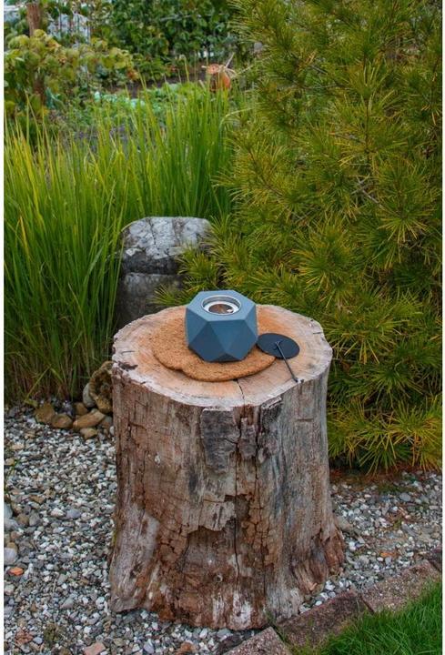 Image du produit Colibri Feu de table Graphic, anthracite (16,5 x 16,5 x 10 cm)