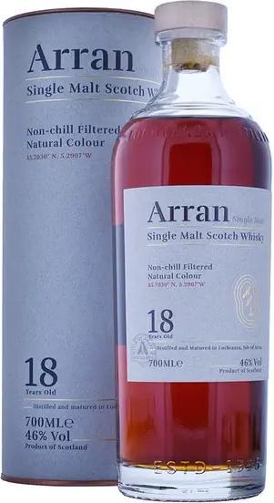 Produktbild Arran Distillery 18 Years (Single Malt, Scotch Whisky, 1 x 70 cl)