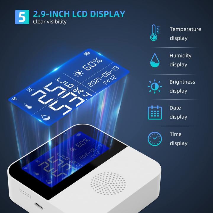 Produktbild Haozee WiFi-Temperatursensor