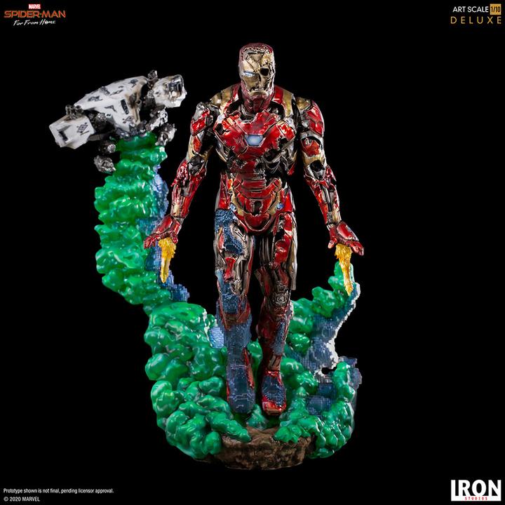 Produktbild Iron Studios 30920-10 Spider Far From Home BDS Art Scale Deluxe 1/10 Iron Man Illusion 21 cm, Multi-