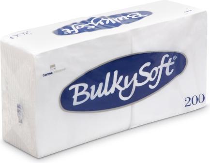 Antalis Serviet 1-lags 1/4 fold hvid 33x33cm 200stk/pak - (200 stk.)