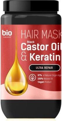 Immagine prodotto Bio Naturell Maschera per capelli Ultra Repair Maschera per capelli all'olio di ricino e cheratina 946 ml (946 ml)