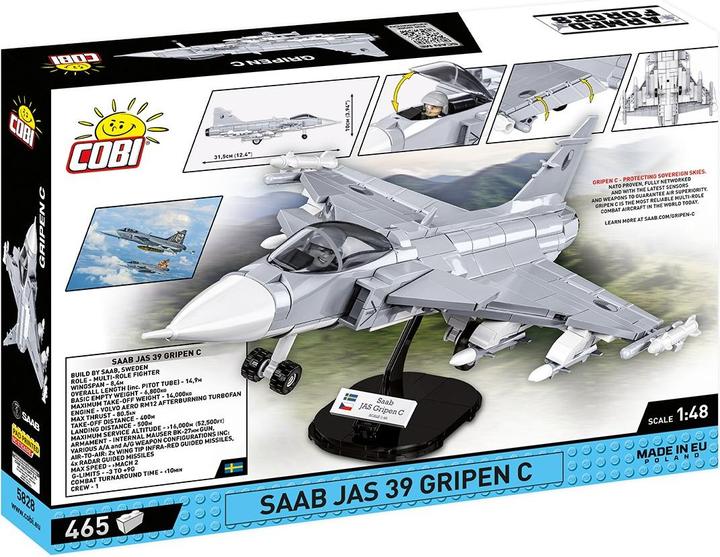 Actual product image Cobi Armed Forces Saab JAS 39 Gripen E