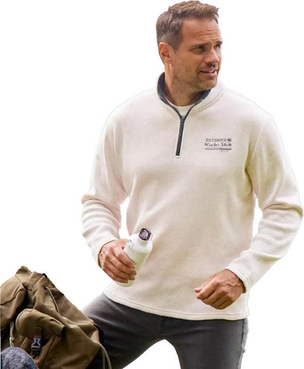 Produktbild Atlas For Men Winter State Pullover aus gebürstetem Fleece (L)