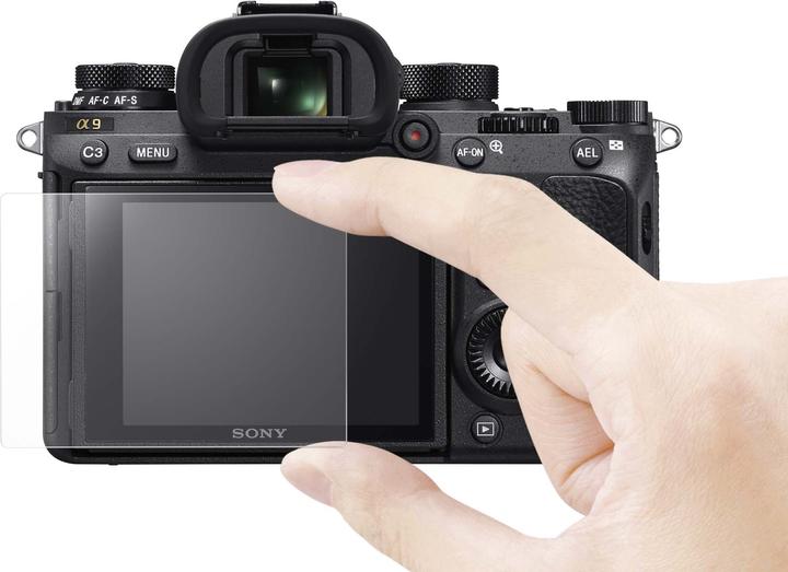 Actual product image Sony Glass protection film PCK-LG1 (Screen protector, RX100 VI, Alpha 9, DS1019+, alpha 7R III)
