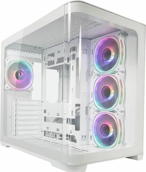 Actual product image LC-Power Housing MidiTower ATX 8001B Light USB3.2,without power supply,Pro-Strom-Light