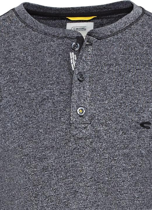 Produktbild Camel Active Langarm Henleyshirt aus nachhaltigen Baumwollmix (4XL)