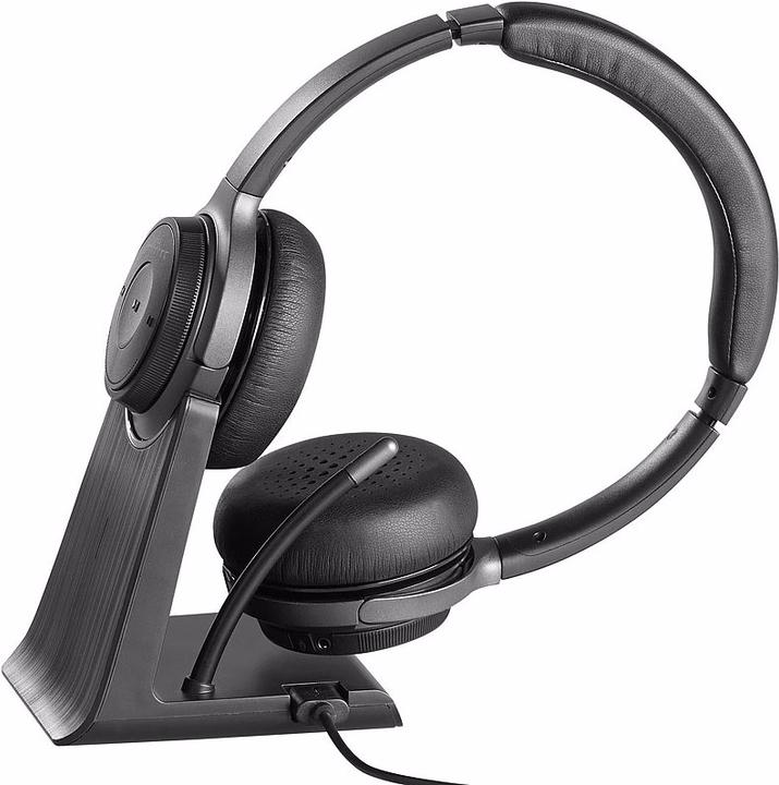 Image du produit Callstel Station de charge et support 2en1 pour casque stéréo professionnel OHS-280, noir (Filaire, USB-C)