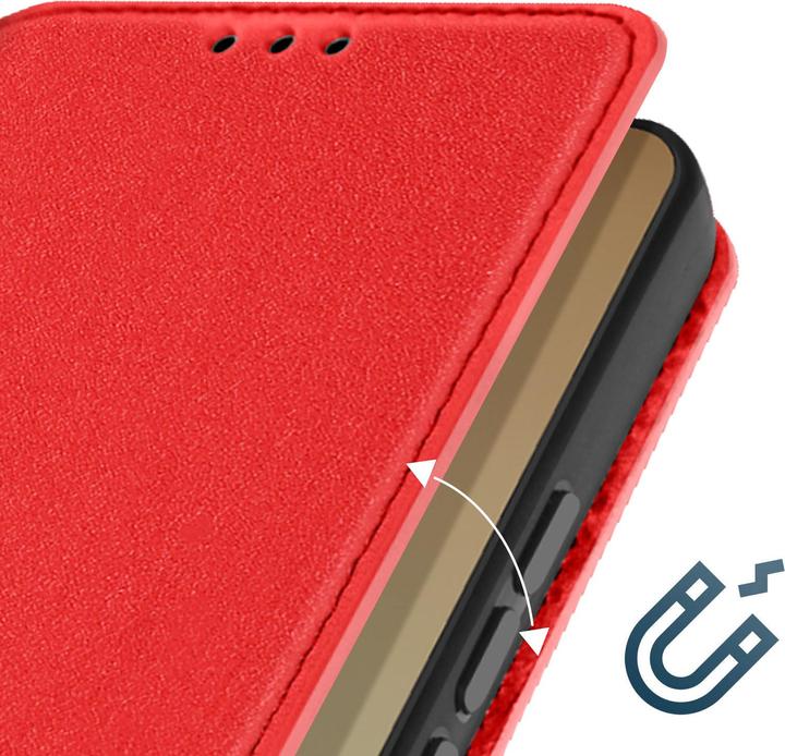 Actual product image Avizar Classic Edition, back cover with magnetic flap Series (Xiaomi Redmi Note 13 Pro 4G)