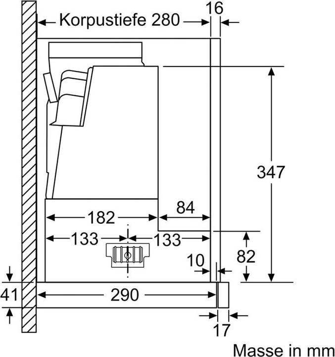 Immagine prodotto Bosch Hausgeräte DFS067A51C (Cappuccio a schermo piatto)