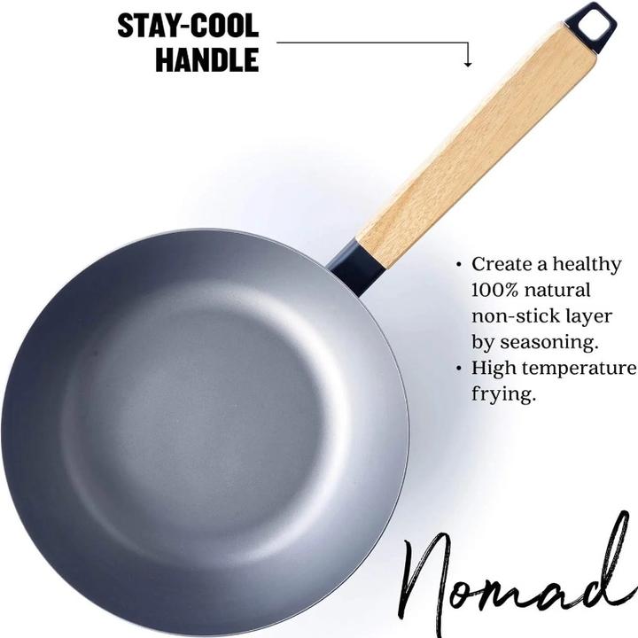 Immagine prodotto Beka Wok 'Nomad (31 cm, Wok, Padella per friggere, Acciaio)