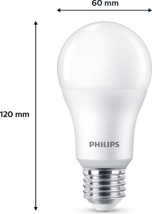 Actual product image Philips LED Bulbs (E27, 13 W, 1521 lm, 3 x, E)