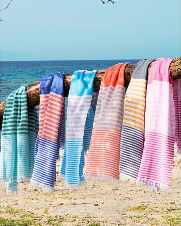 Produktbild Towel To Go Strandtuch Bali Türkis-Grün